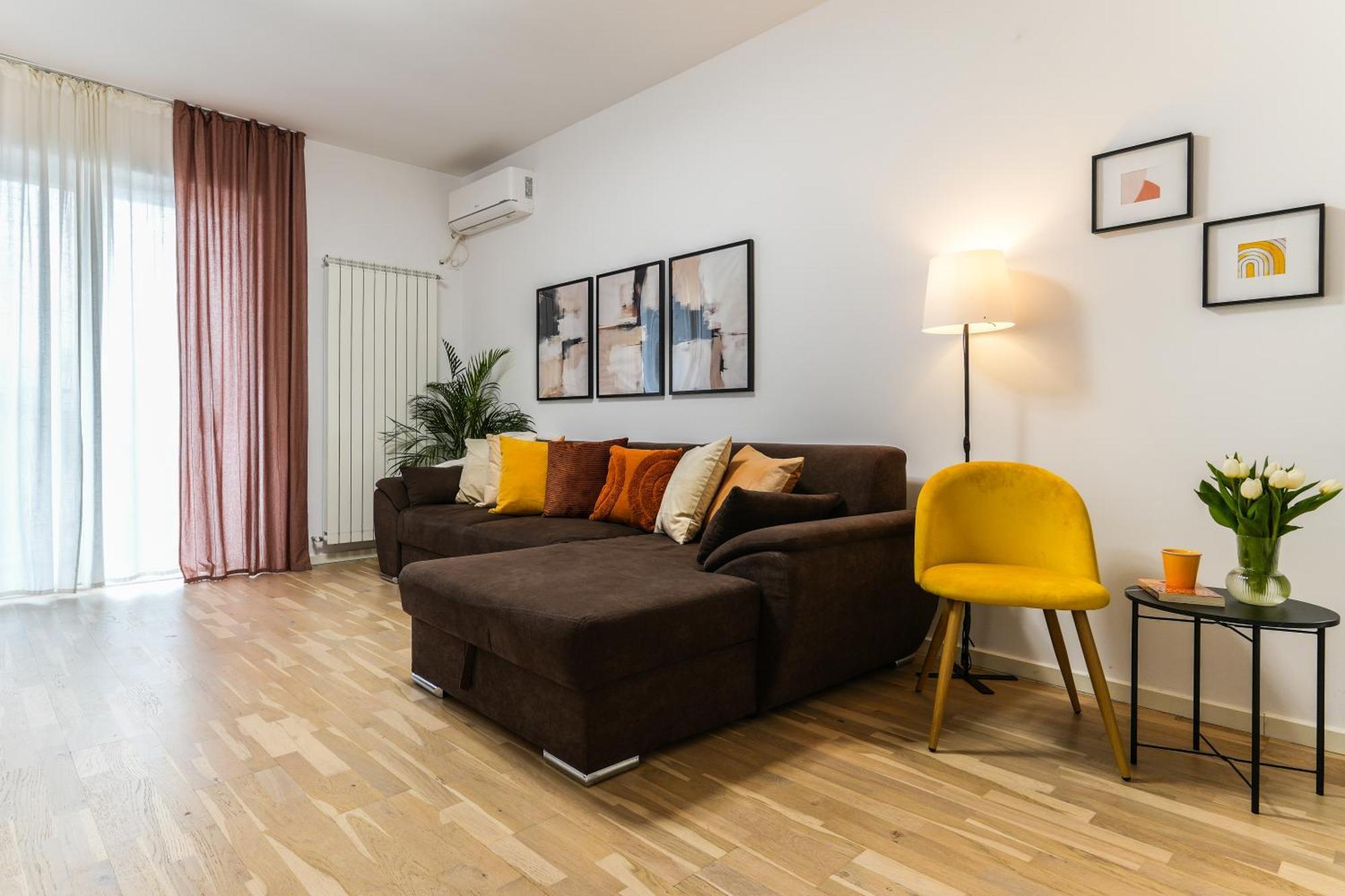 Amalia - Quiet 1Br Apartment With Parking & Wi-Fi Bukareszt Zewnętrze zdjęcie