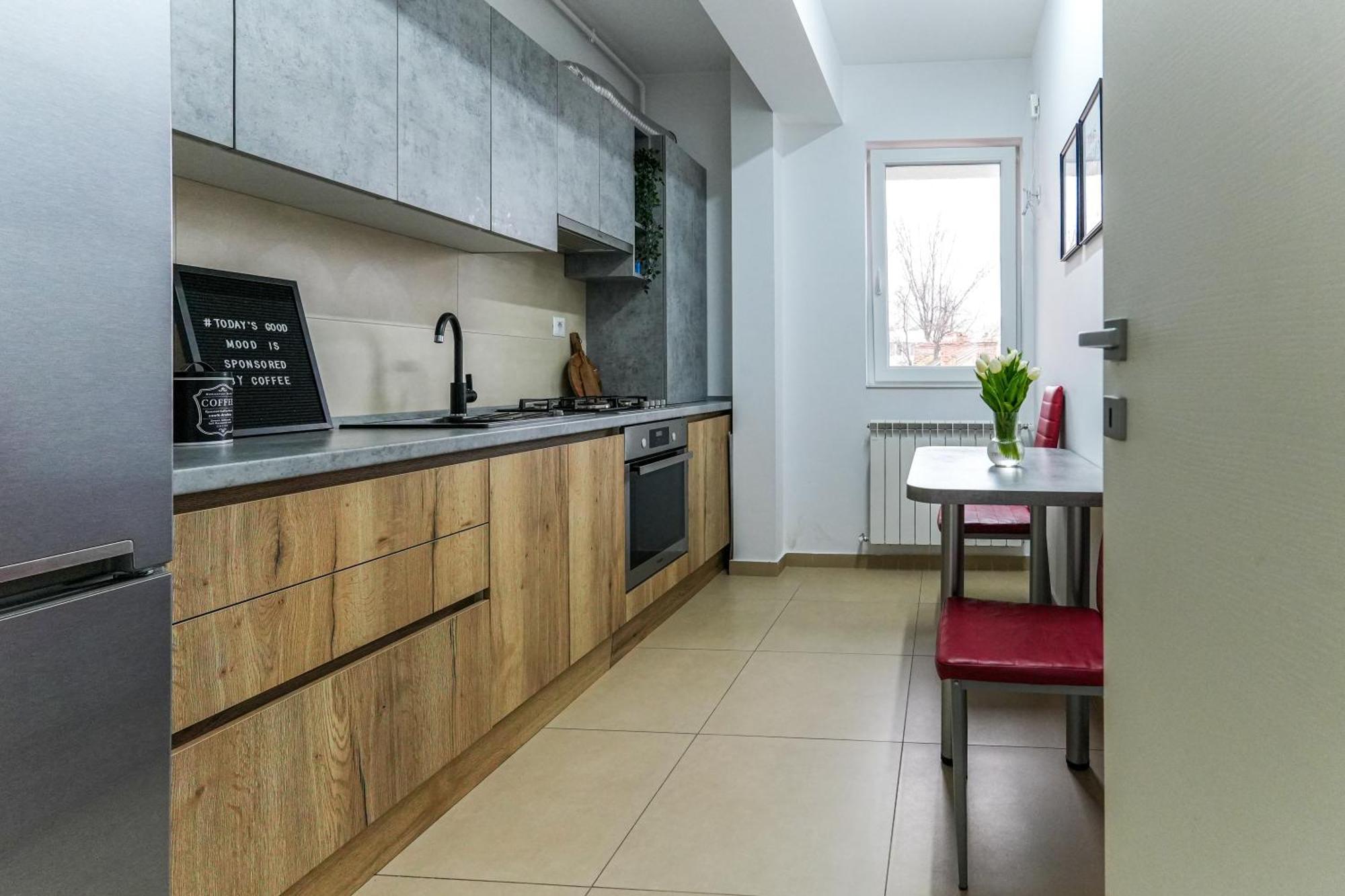 Amalia - Quiet 1Br Apartment With Parking & Wi-Fi Bukareszt Zewnętrze zdjęcie